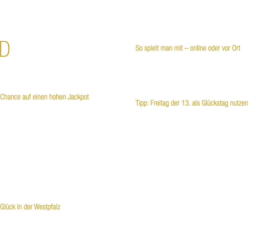 Freitag, der 13. – f r viele ein Tag voller Aberglauben und schwarzer Katzen. Doch was, wenn dieser Tag nicht f r Pec...