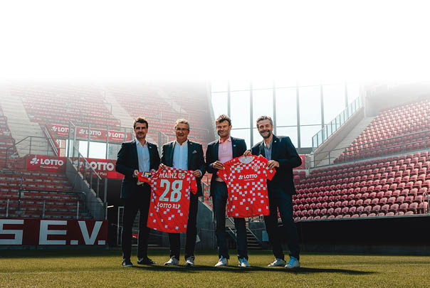 Vertragsverl ngerung Lotto RLP - Mainz 05 / 30.06.2025 / Lotto Rheinland-Pfalz / Mainz 05 Loge / Lotto-RLP-Trib ne / Partnermanagement / Max Drevermann