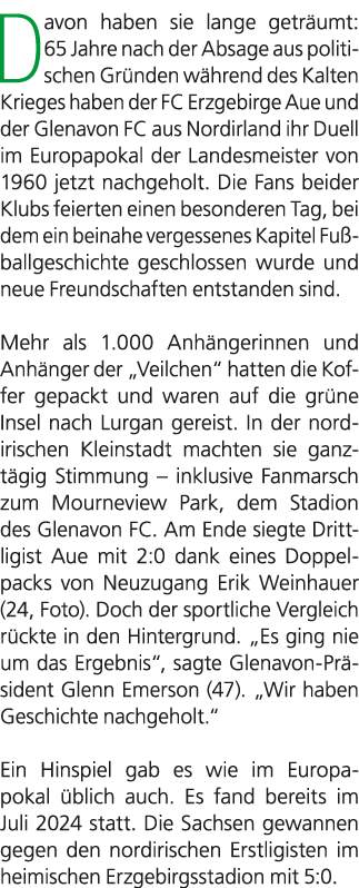 Davon haben sie lange getr umt: 65 Jahre nach der Absage aus politischen Gr nden w hrend des Kalten Krieges haben der...