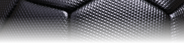 Black soccer ball texture background.