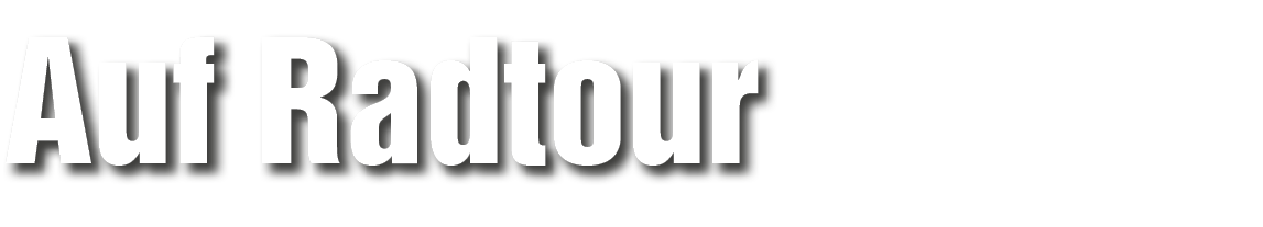 Auf Radtour