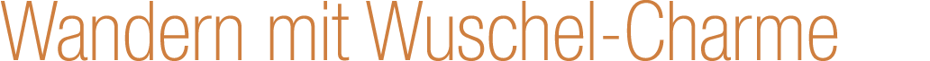 Wandern mit Wuschel Charme