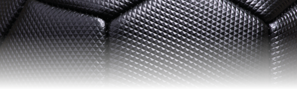 Black soccer ball texture background.