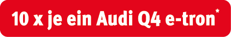 10 x je ein Audi Q4 e tron*