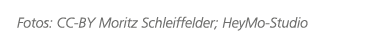 Fotos: CC BY Moritz Schleiffelder; HeyMo Studio
