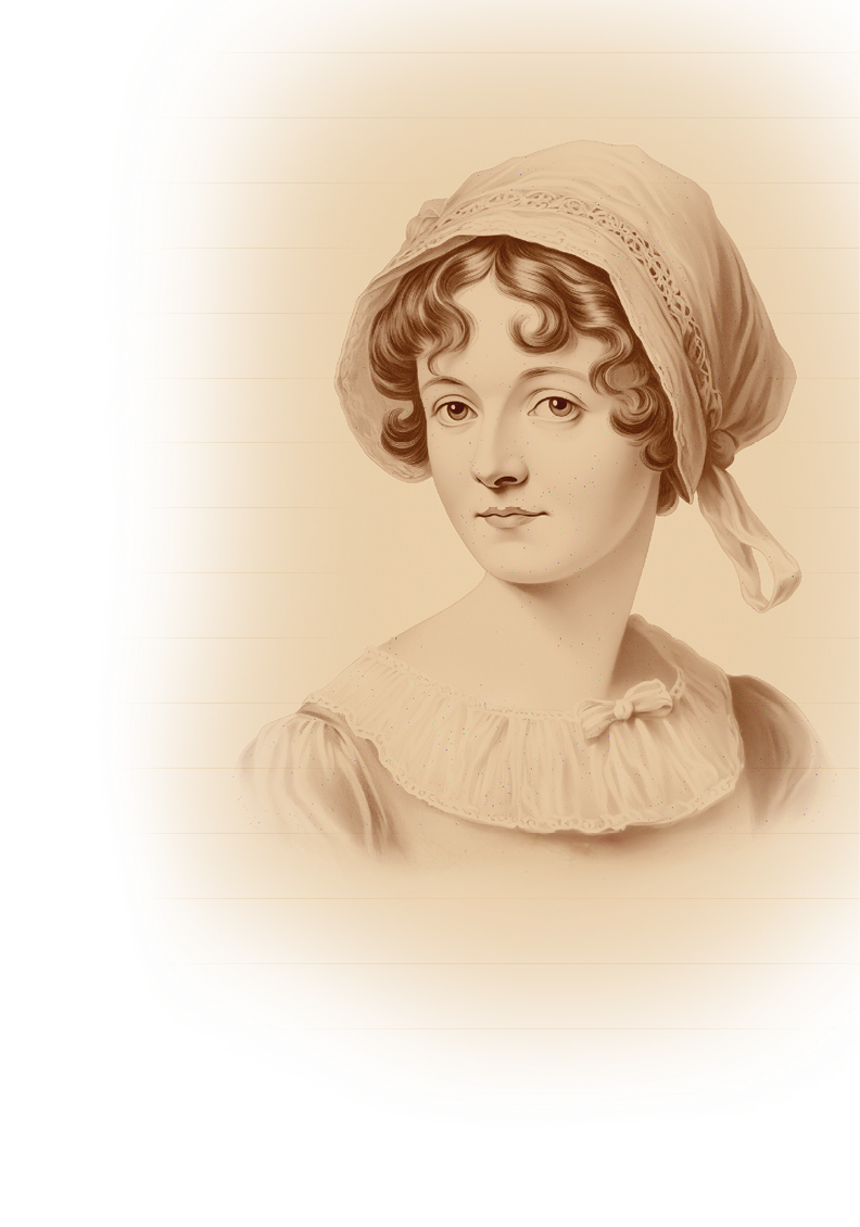 Kind mit lockigem Haar, das ein helles Kopftuch und ein Kleid mit R schenkragen tr gt.