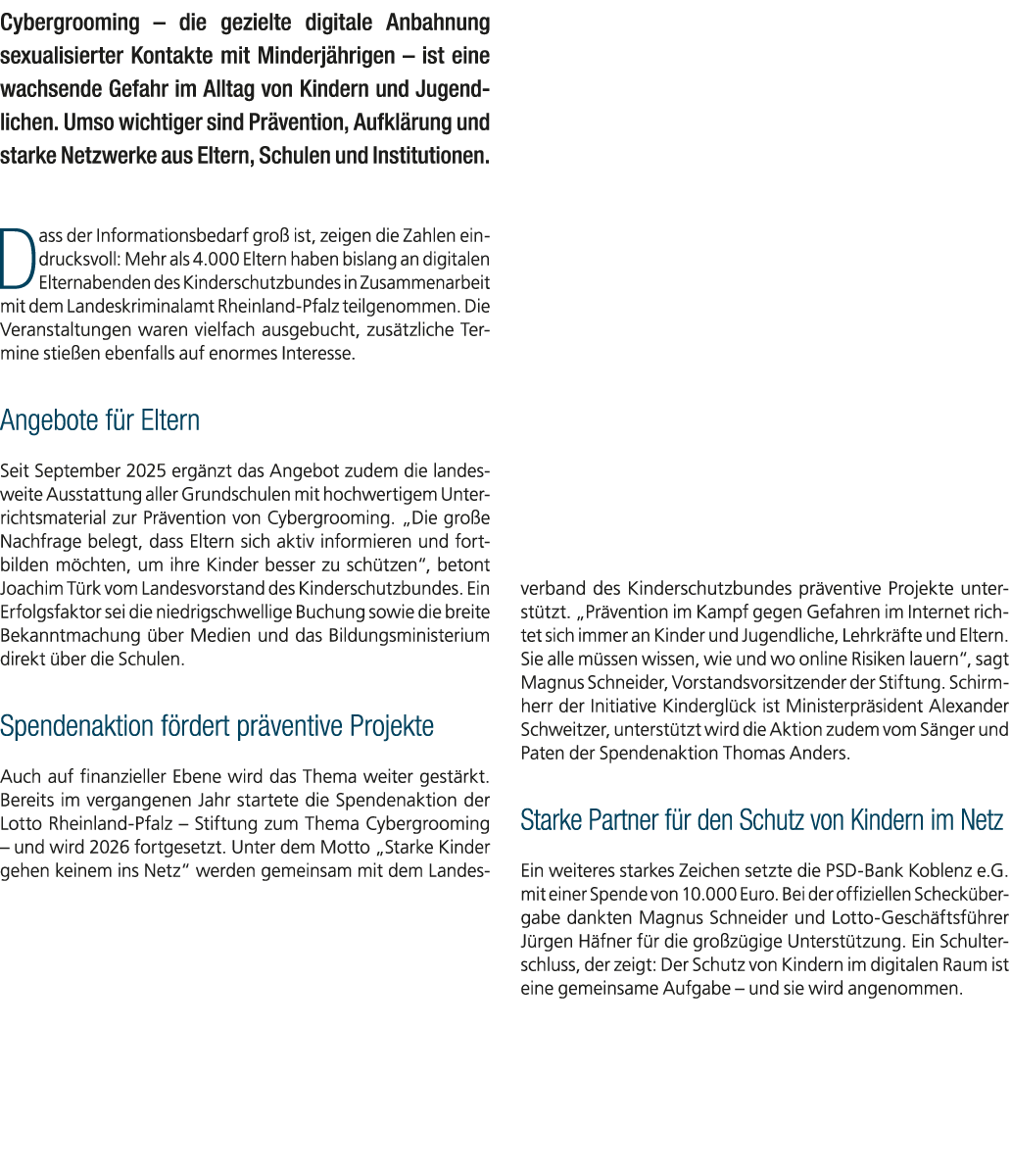 Cybergrooming – die gezielte digitale Anbahnung sexualisierter Kontakte mit Minderj hrigen – ist eine wachsende Gefah...