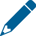 Illustration eines Stiftes.