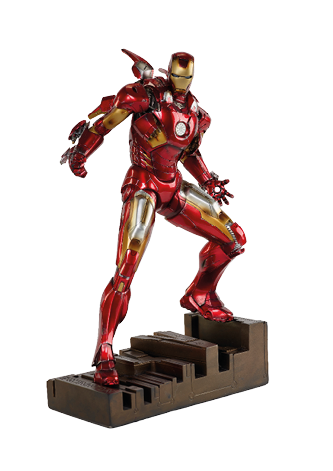 Die Bilder zeigen verschiedene Superhelden- und Superheldinnen-Figuren wie Batman, Ironman, Spiderman, Mila Superstar oder Hawkeye. Ale sind Teil der Ausstellung im Historischen Museum der Pfalz in Speyer.