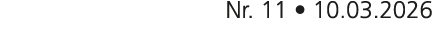 Nr. 11 • 10.03.2026