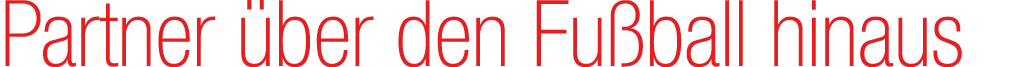 Partner ber den Fu ball hinaus