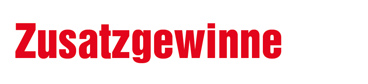 Zusatzgewinne