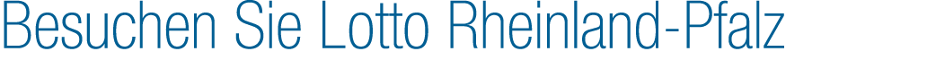 Besuchen Sie Lotto Rheinland Pfalz