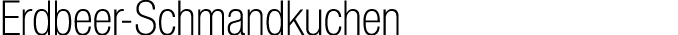 Erdbeer Schmandkuchen