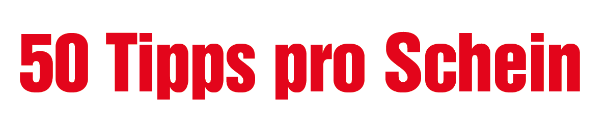 50 Tipps pro Schein