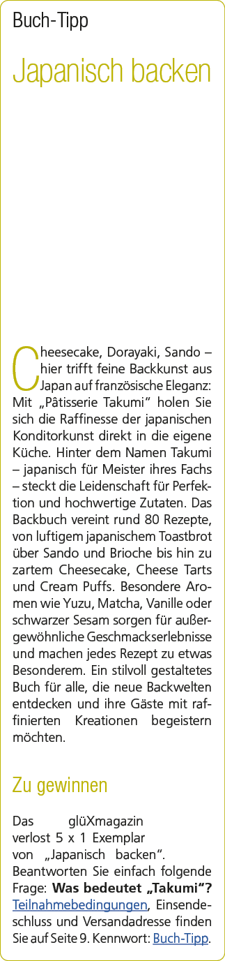 Buch Tipp Japanisch backen Cheesecake, Dorayaki, Sando – hier trifft feine Backkunst aus Japan auf franz sische Elega...