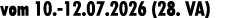 vom 10. 12.07.2026 (28. VA)