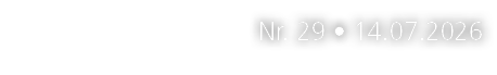 Nr. 29 • 14.07.2026