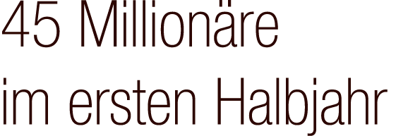 45 Million re im ersten Halbjahr