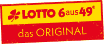 LOTTO 6aus49 Logo mit dem Zusatz “das Original"