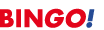 Das Wort BINGO ist in gro en roten Buchstaben geschrieben, gefolgt von einem blauen Ausrufezeichen.   Beschreibung von KI generiert